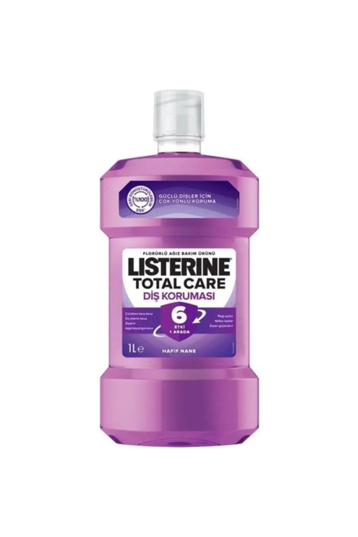 Listerine 1000Ml Total Care 6 Etkili Ferah Nane