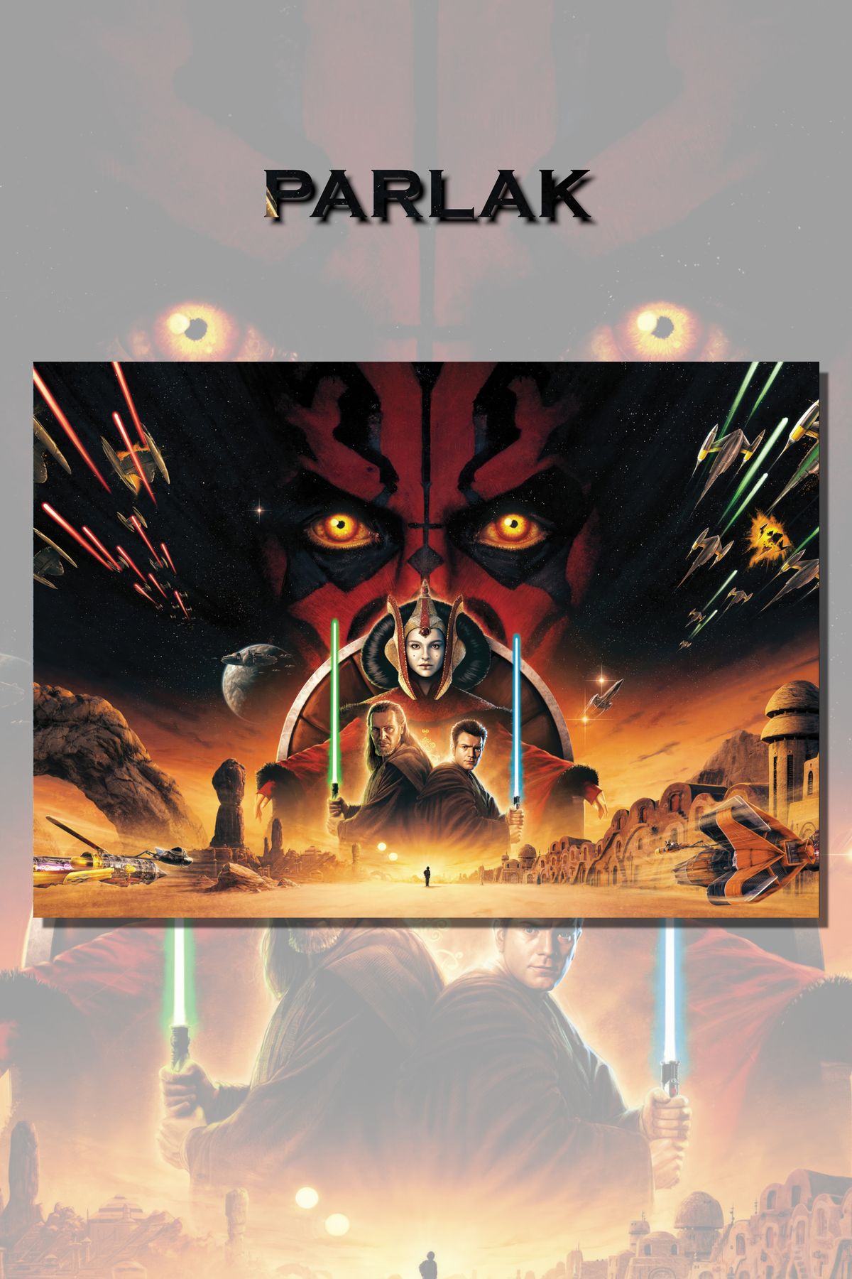 CALLWOOD Star Wars Çerçevesiz Film Tablo,Poster - Duvar Kağıdı Yüksek Kaliteli Baskı