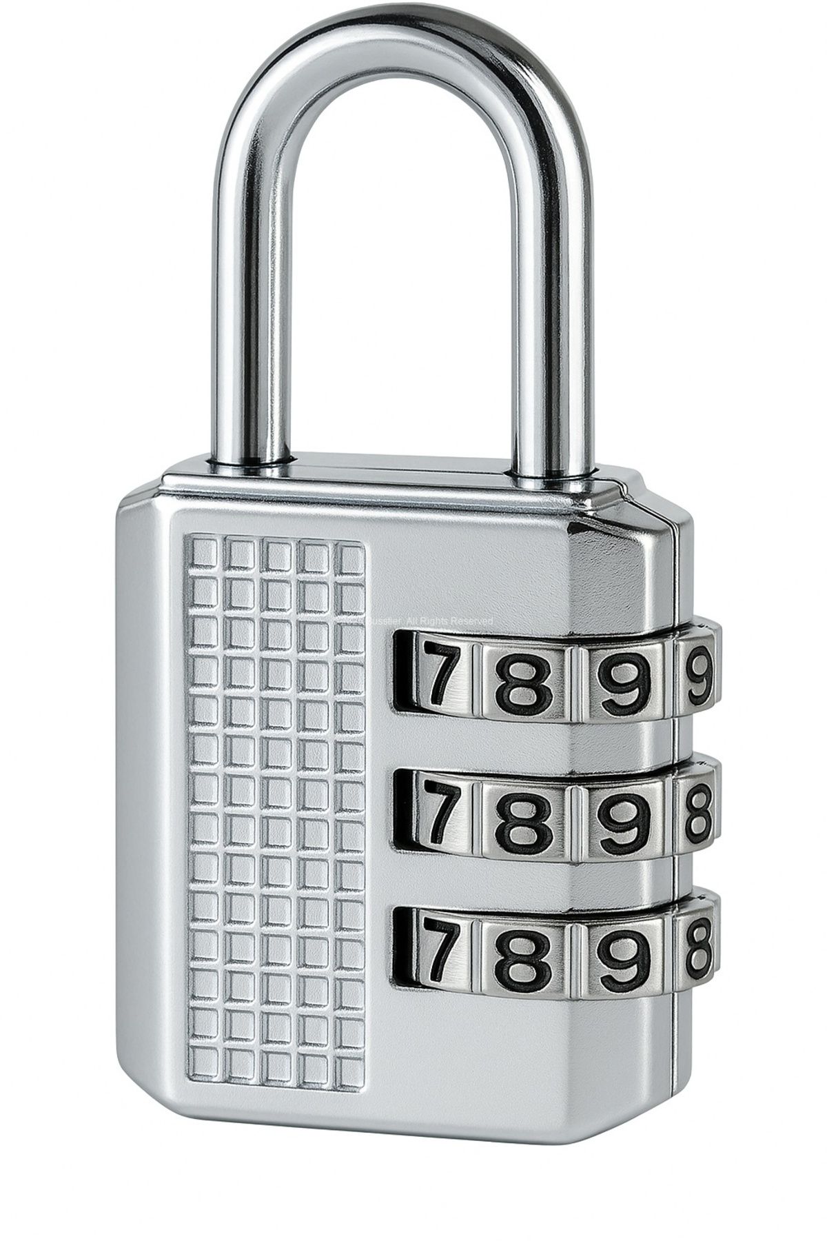 Busstier Şifreli Metal Mini Asma Kilit 3 Haneli Kombinasyonlu Valiz Çanta Dolap Kilidi 5.5 cm