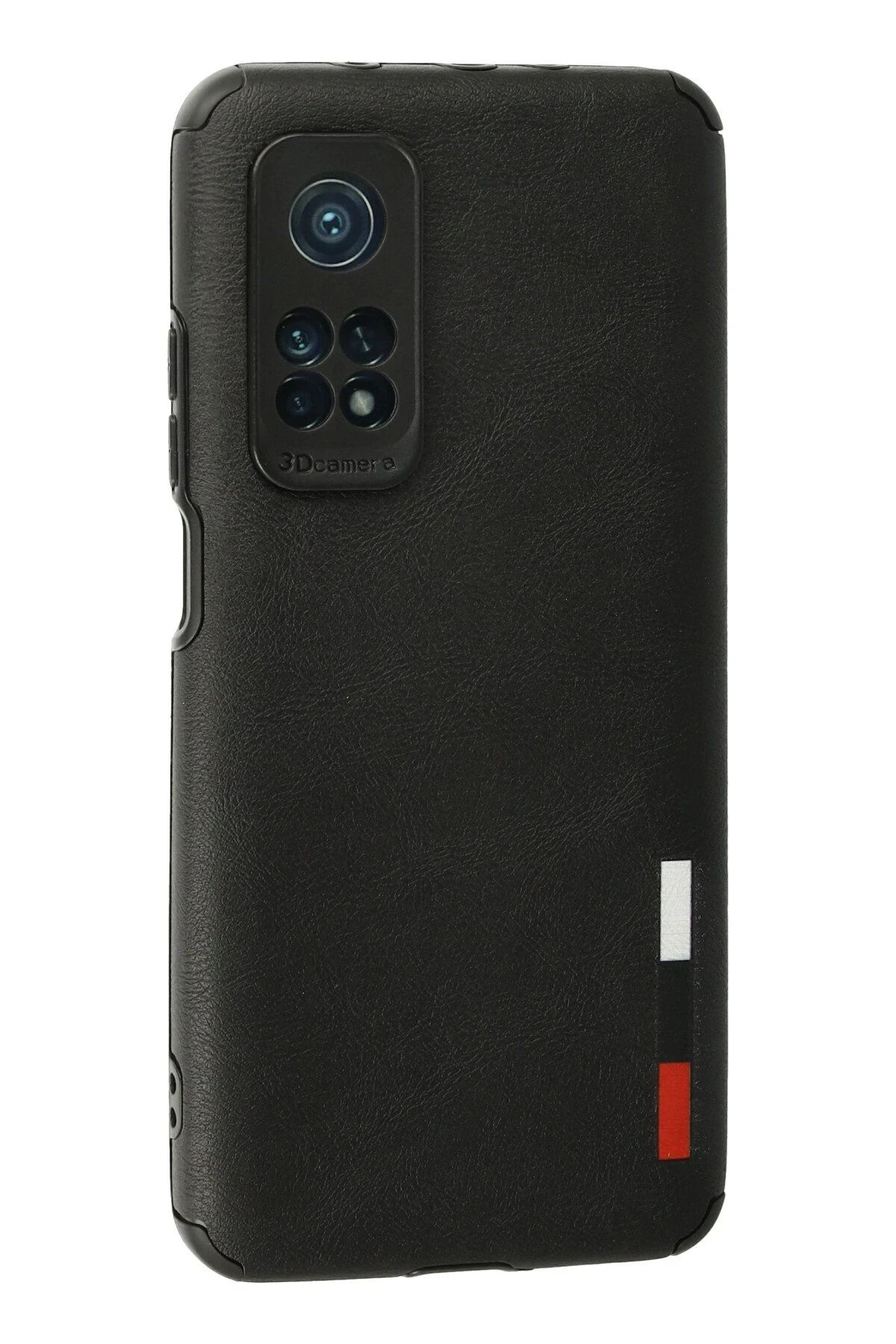 NewFace Xiaomi Mi 10T Kılıf Loop Deri Silikon - Siyah BSTMY