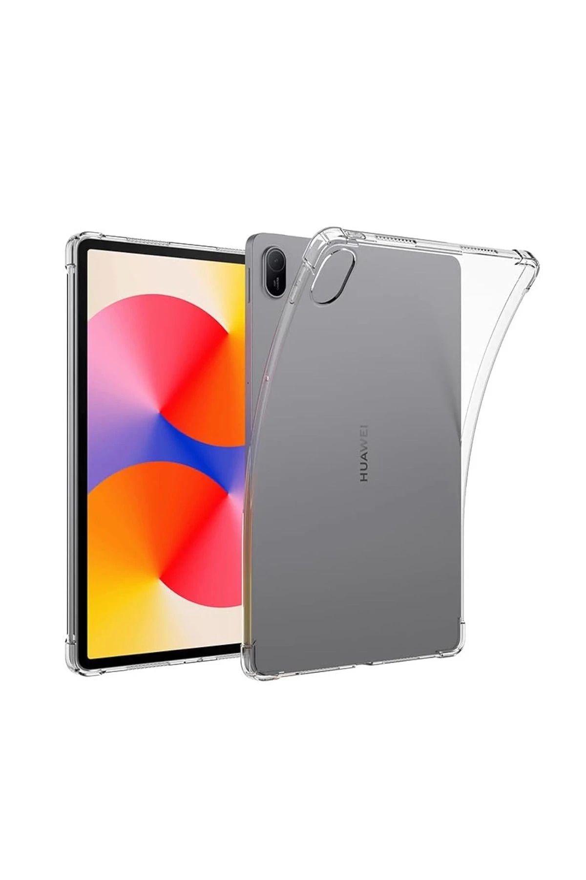 NewFace Huawei MatePad SE 11 Kılıf Anti Şeffaf Tablet Silikon - Şeffaf BSTMY
