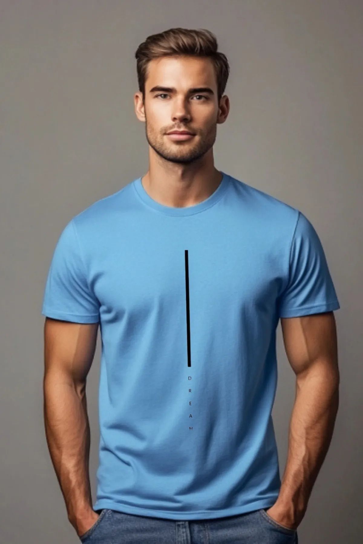 FeaR LeeS DREAM Baskılı Oversize T-shirt