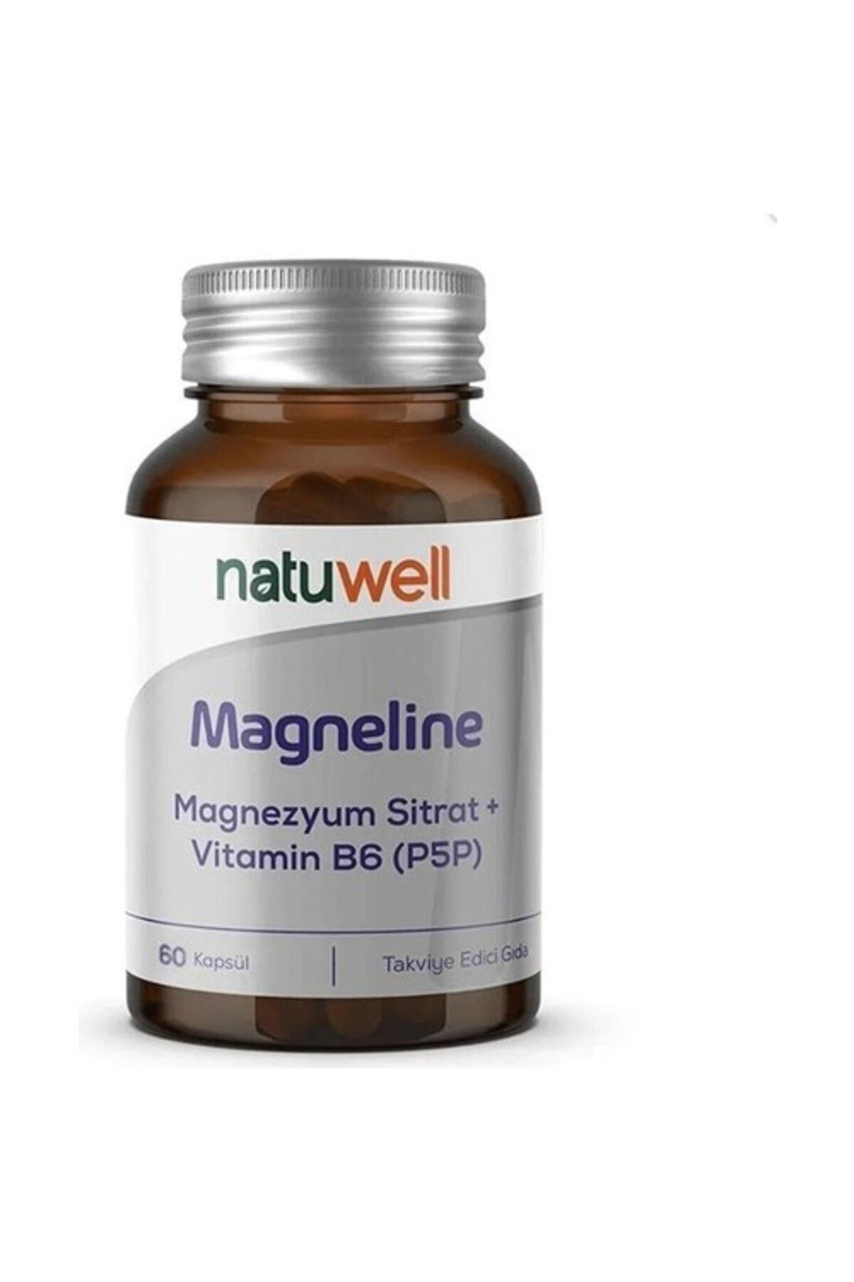 Natuwell Magnelıne Bısglısınat&Sıtrat&P5P