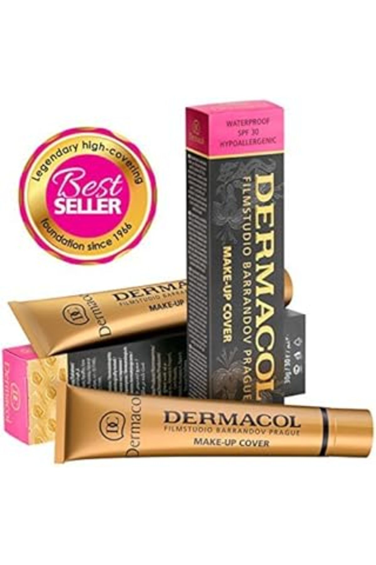 Mu Art Ahşap Dermacol Makeupcover Ultra Kapatıcı Fondoten Spf30 30Gr (209)