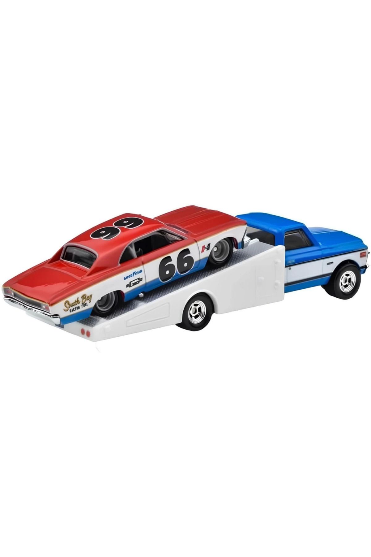 NessiWorld Team Transport 66 Chevelle 72 Chevy Ramp Truck