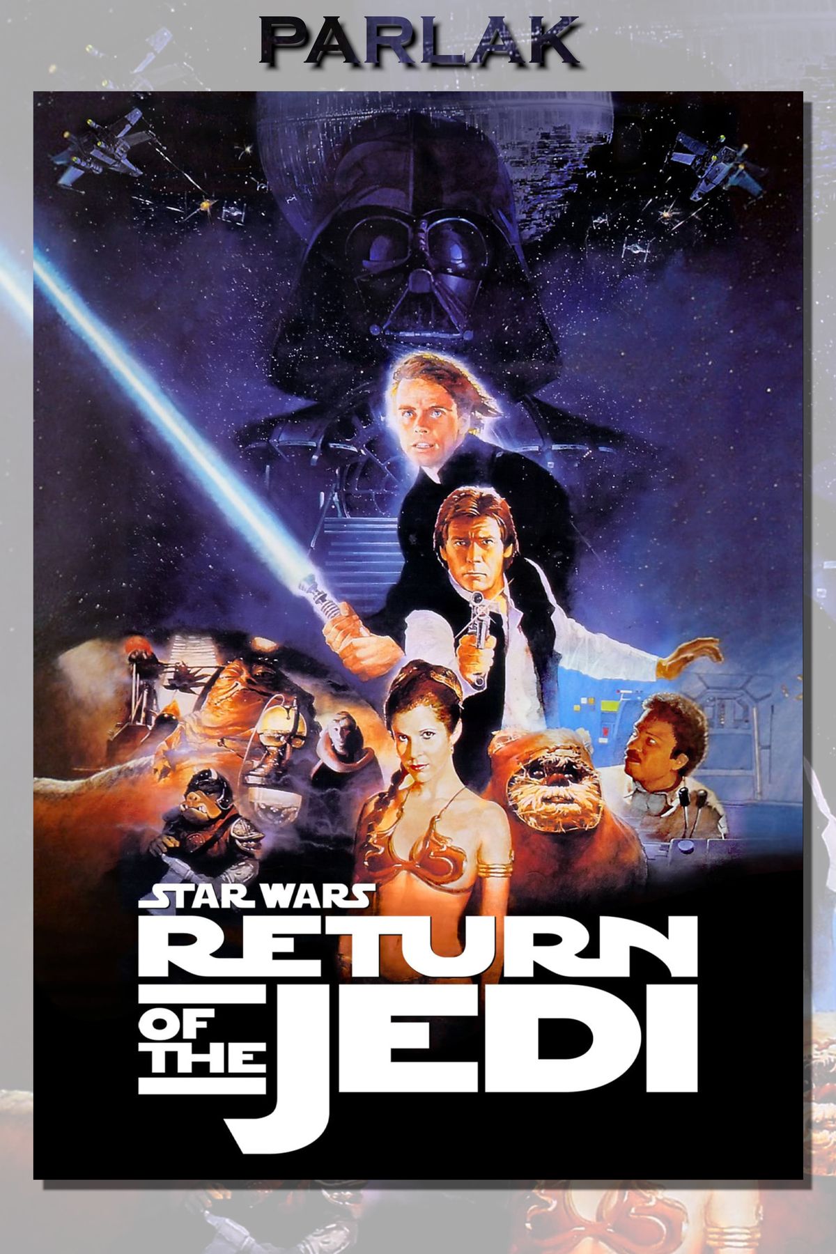 CALLWOOD Star Wars Çerçevesiz Film Tablo,Poster - Duvar Kağıdı Yüksek Kaliteli Baskı