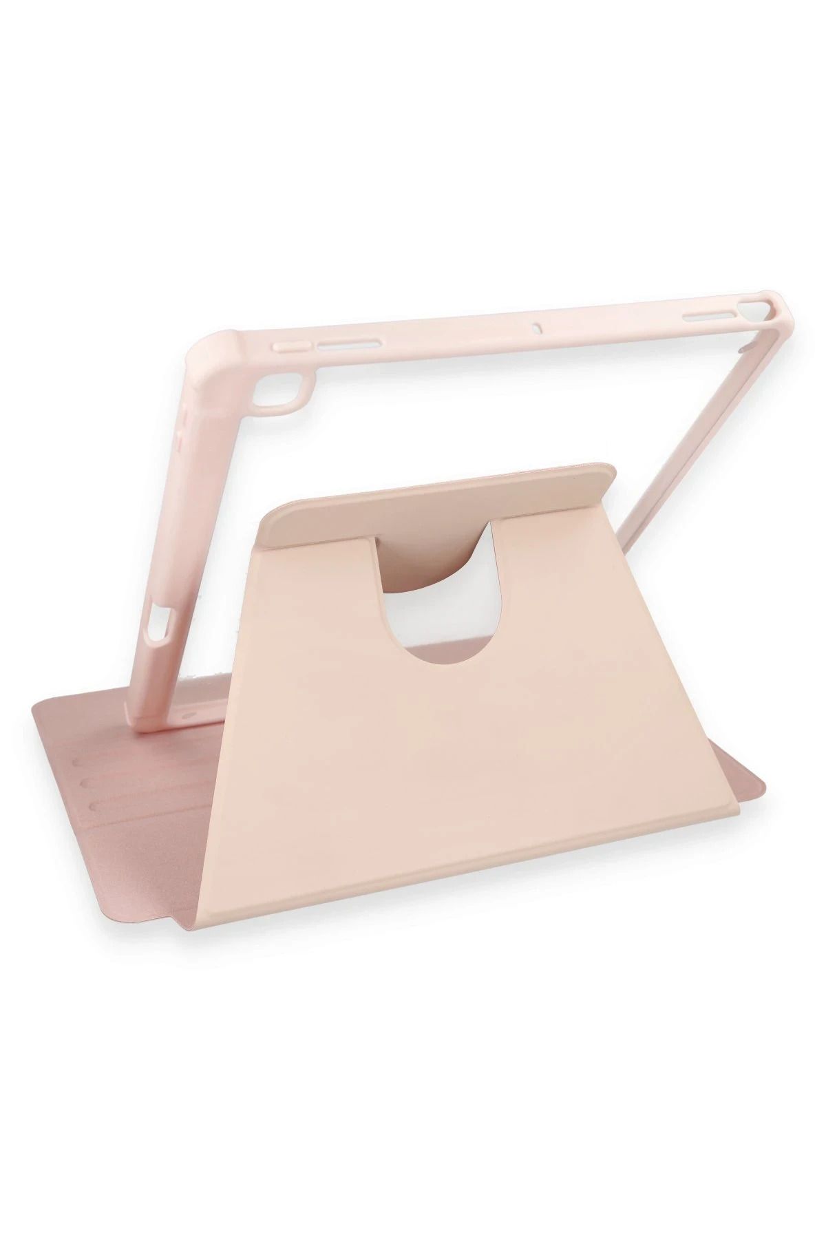 NewFace iPad 10.2 (7.nesil) Kılıf Starling 360 Kalemlikli Tablet Kılıf - Rose Gold BSTMY