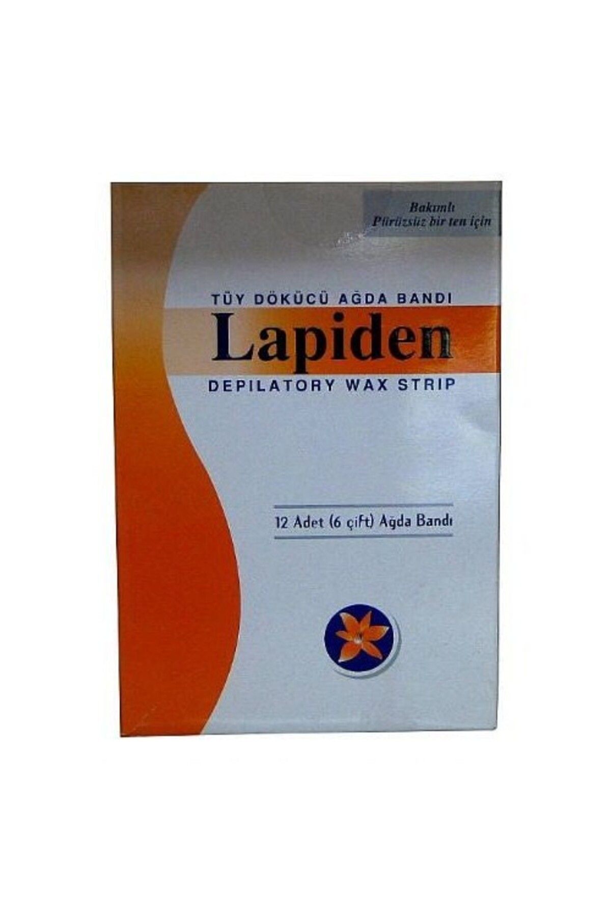 Lapiden Ağda Bandı Vücut 12Li