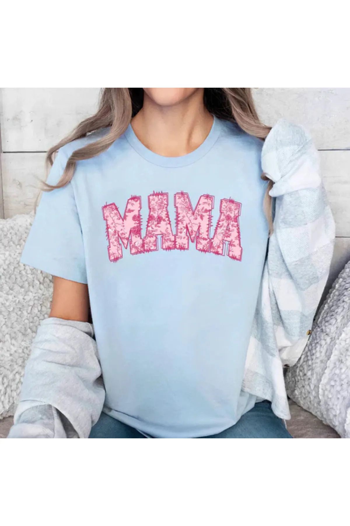 FeaR LeeS MAMA Baskılı T-shirt