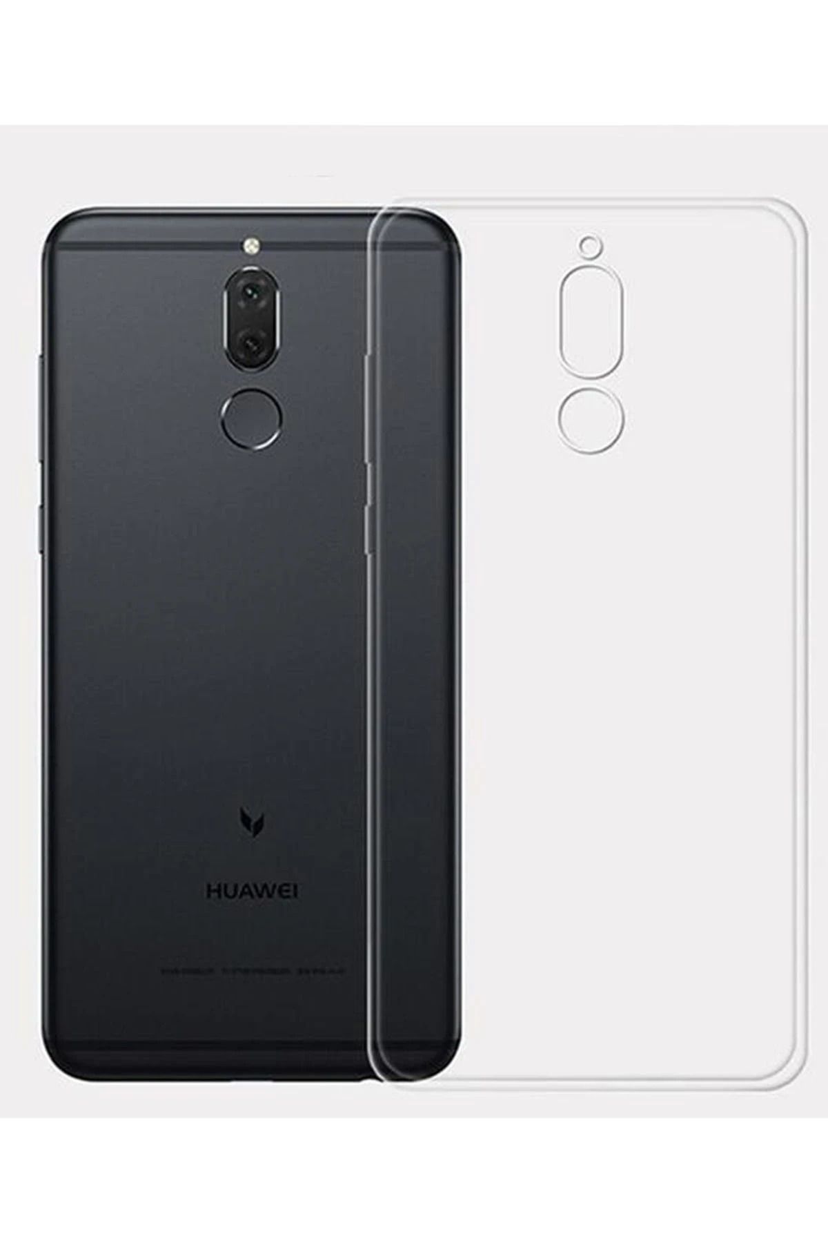 NewFace Huawei Mate 10 Lite Kılıf Lüx Şeffaf Silikon GLSTD