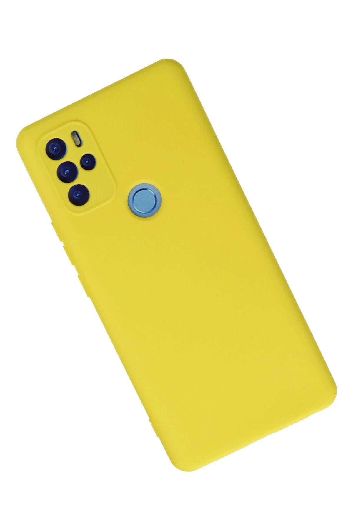 NewFace General Mobile GM 21 Pro  Uyumlu Kılıf Nano içi Kadife Silikon - Sarı BSTMY