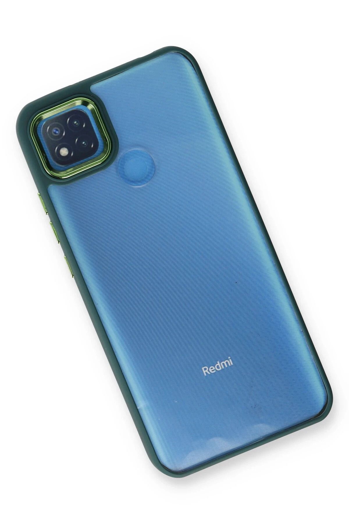 NewFace Xiaomi Redmi 9C Kılıf Dora Kapak - Haki Yeşil BSTMY