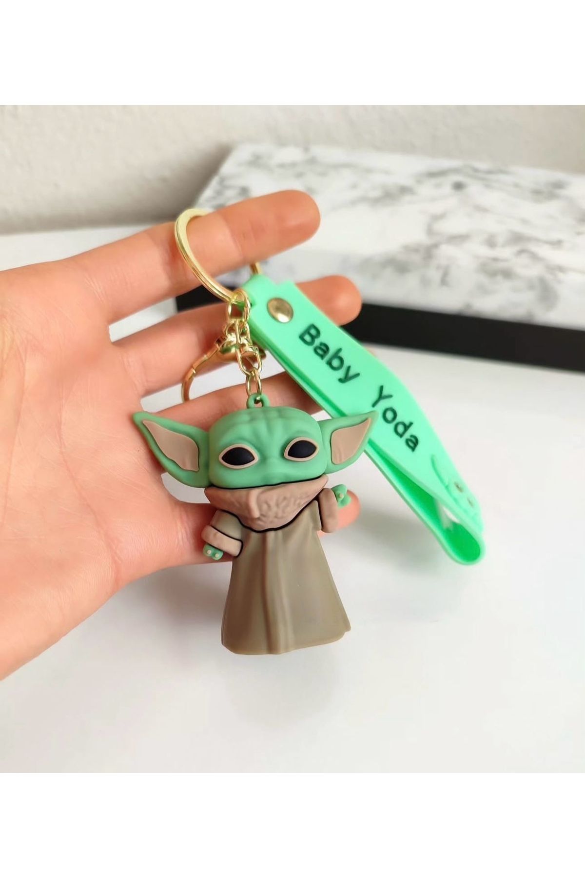 İD ACCESSORİES Baby Yoda Anahtarlık (Büyük boy)