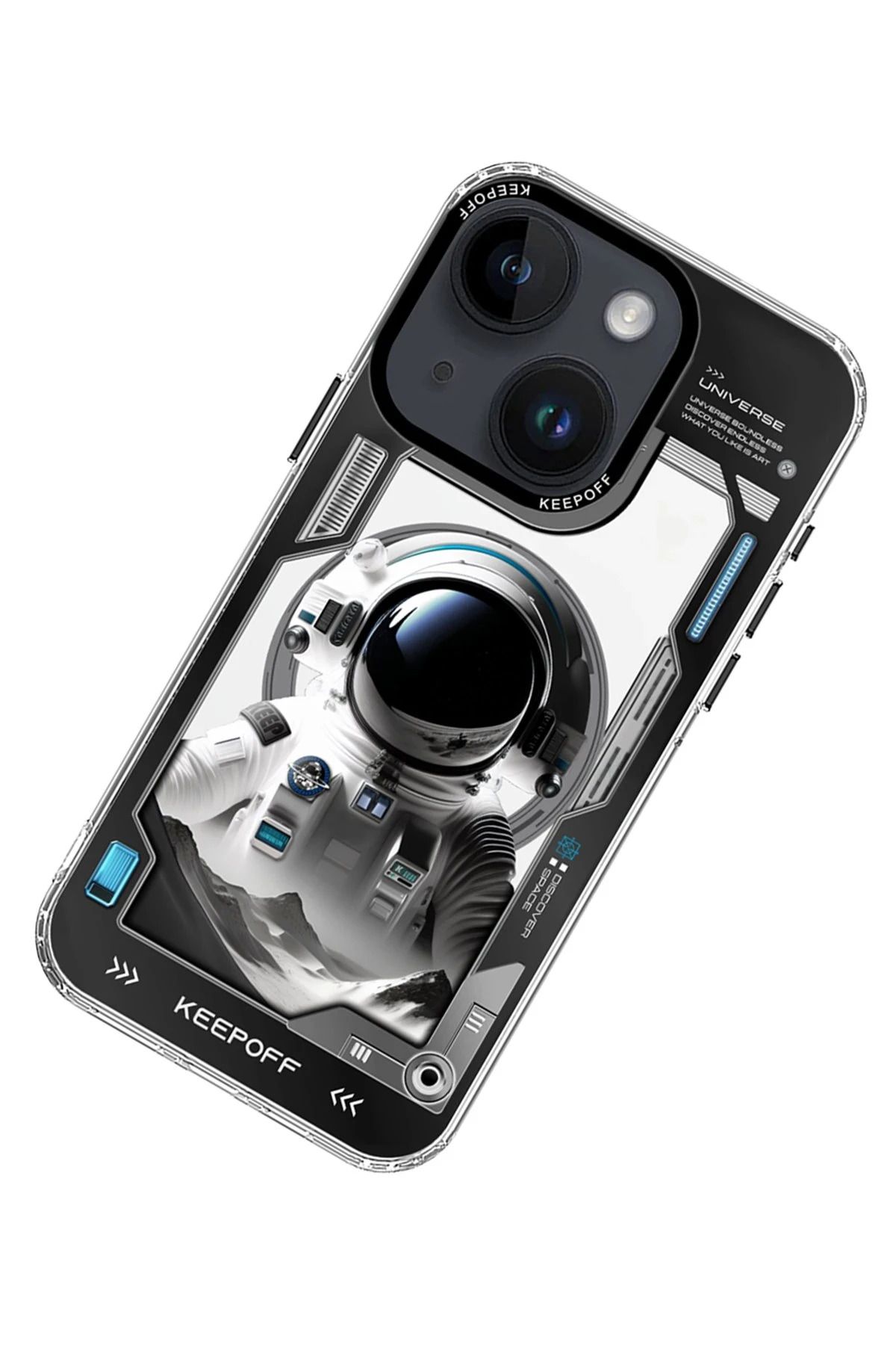Keep Off iPhone 15 Aerospace Magsafe Kapak - Spaceman BSTMY