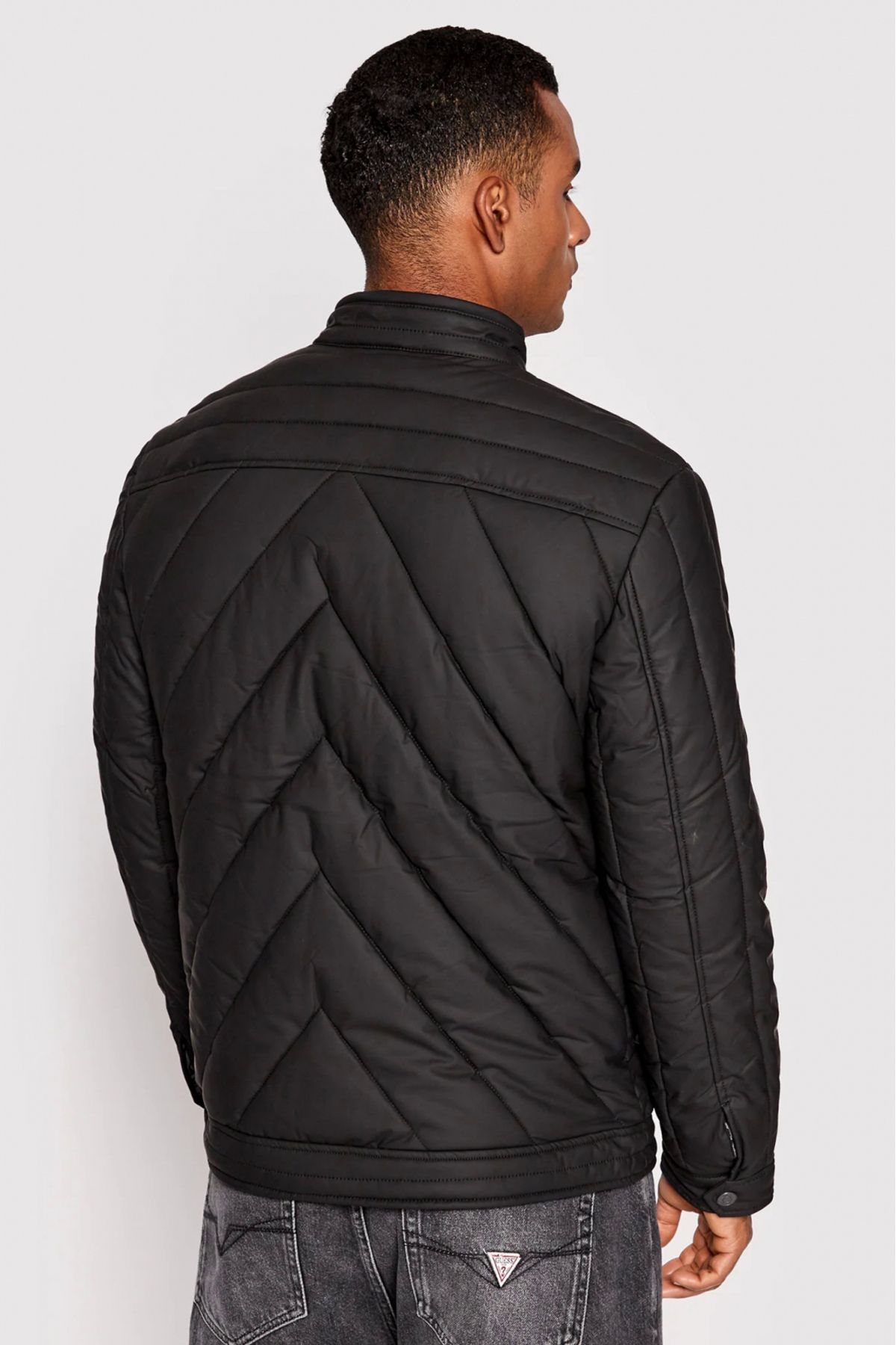 Guess-Geaca Guess din puf M2YL53 Negru M INTL 2