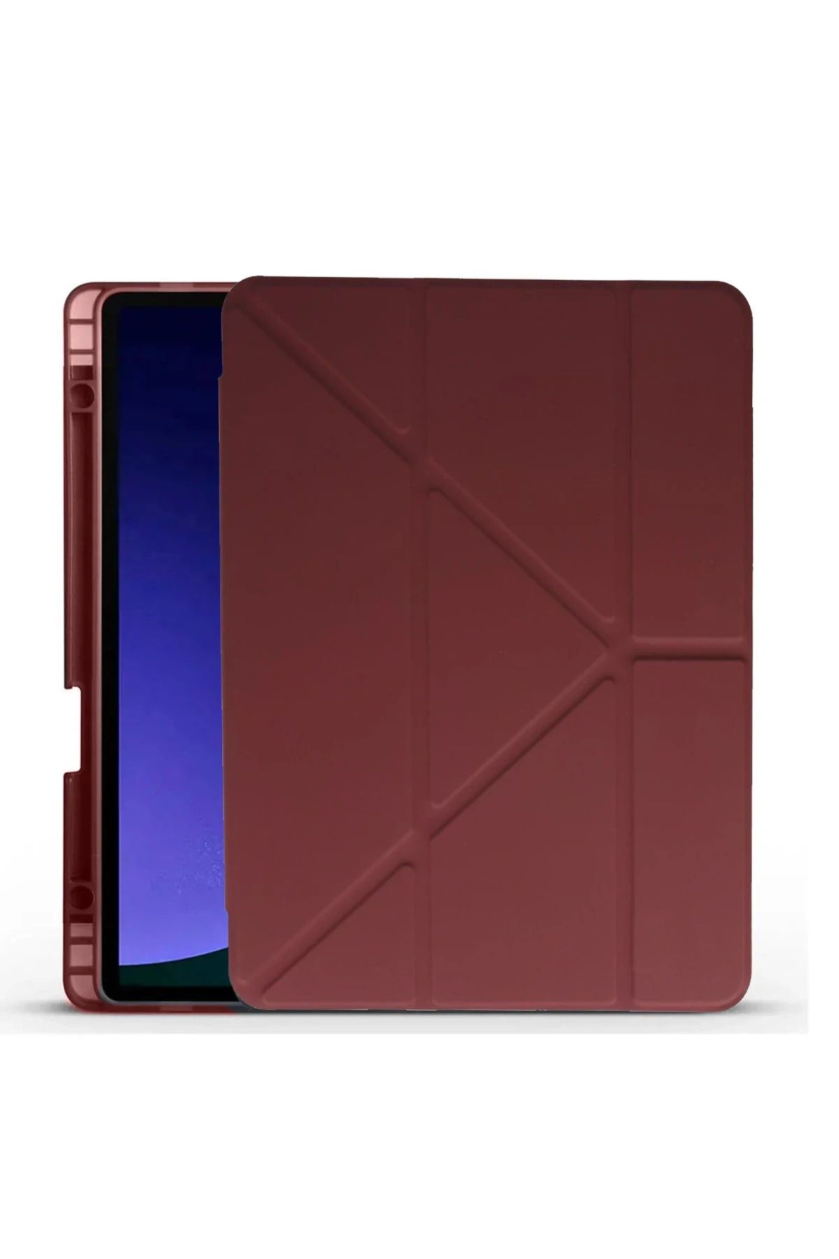 NewFace Huawei Honor Pad X9 11.5 Kılıf Kalemlikli Mars Tablet Kılıfı - Mor BSTMY