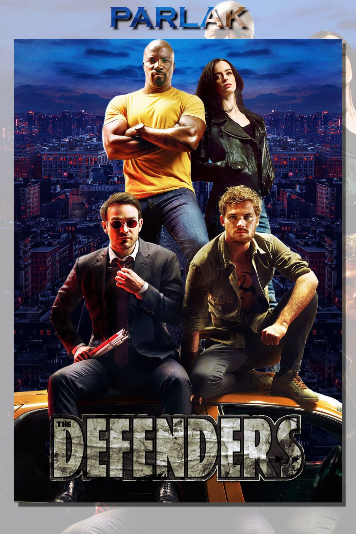 CALLWOOD Defenders Çerçevesiz DiziTablo,Poster - Duvar Kağıdı Yüksek Kaliteli Baskı