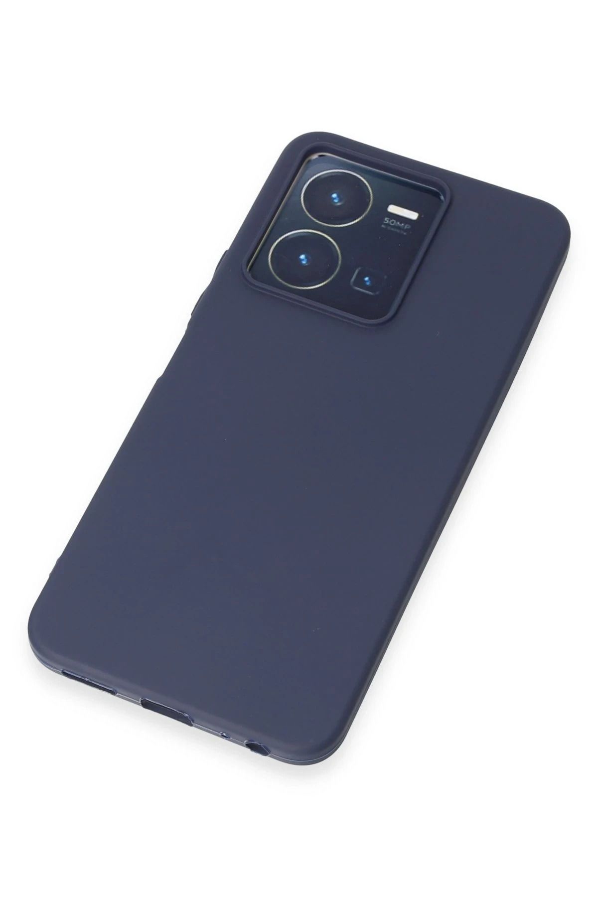 NewFace Vivo Y35 Kılıf First Silikon - Lacivert FLKRY