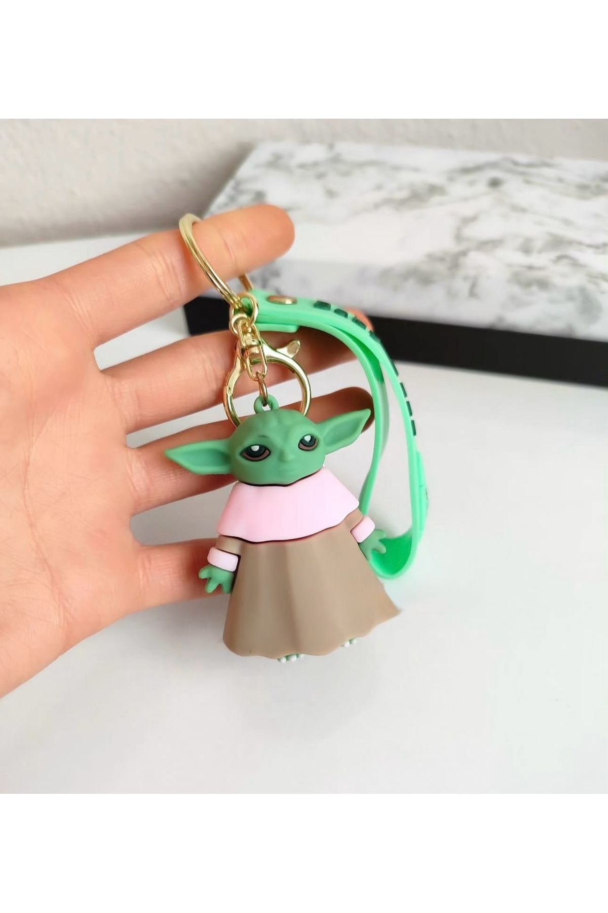 İD ACCESSORİES Baby Yoda Anahtarlık (Büyük boy)