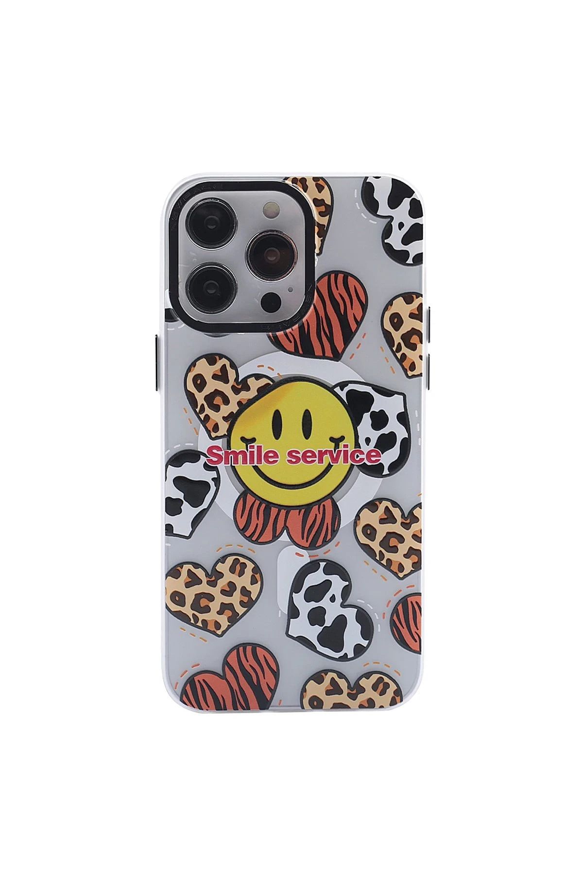 NewFace iPhone 14 Pro Kılıf Apollo Magneticsafe Desenli Kapak - Apollo Şeffaf - 2 BSTMY