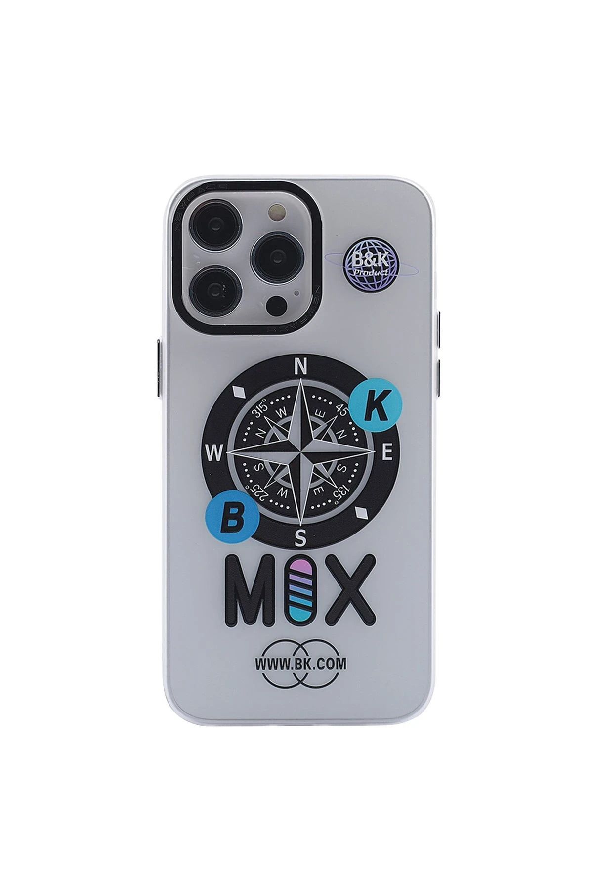 NewFace iPhone 14 Pro Kılıf Apollo Magneticsafe Desenli Kapak - Apollo Şeffaf - 3 BSTMY