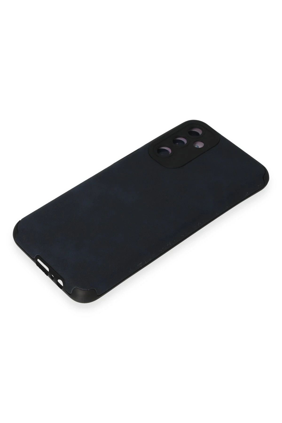 NewFace Samsung Galaxy M14 5G Kılıf Loop Deri Silikon - Lacivert FLKRY