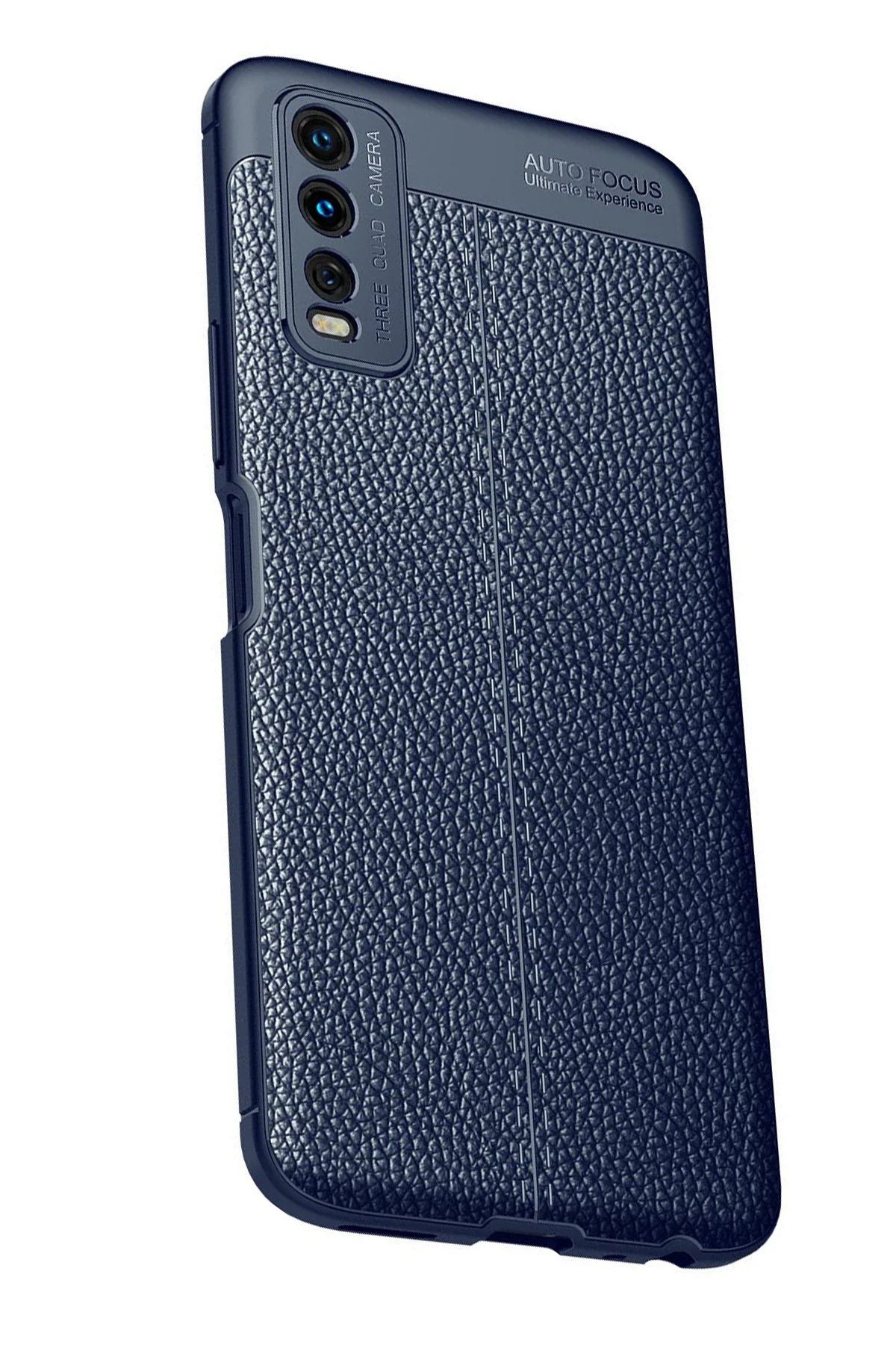 NewFace Vivo Y11S Kılıf Auto Focus Kapak - Lacivert DPMAH