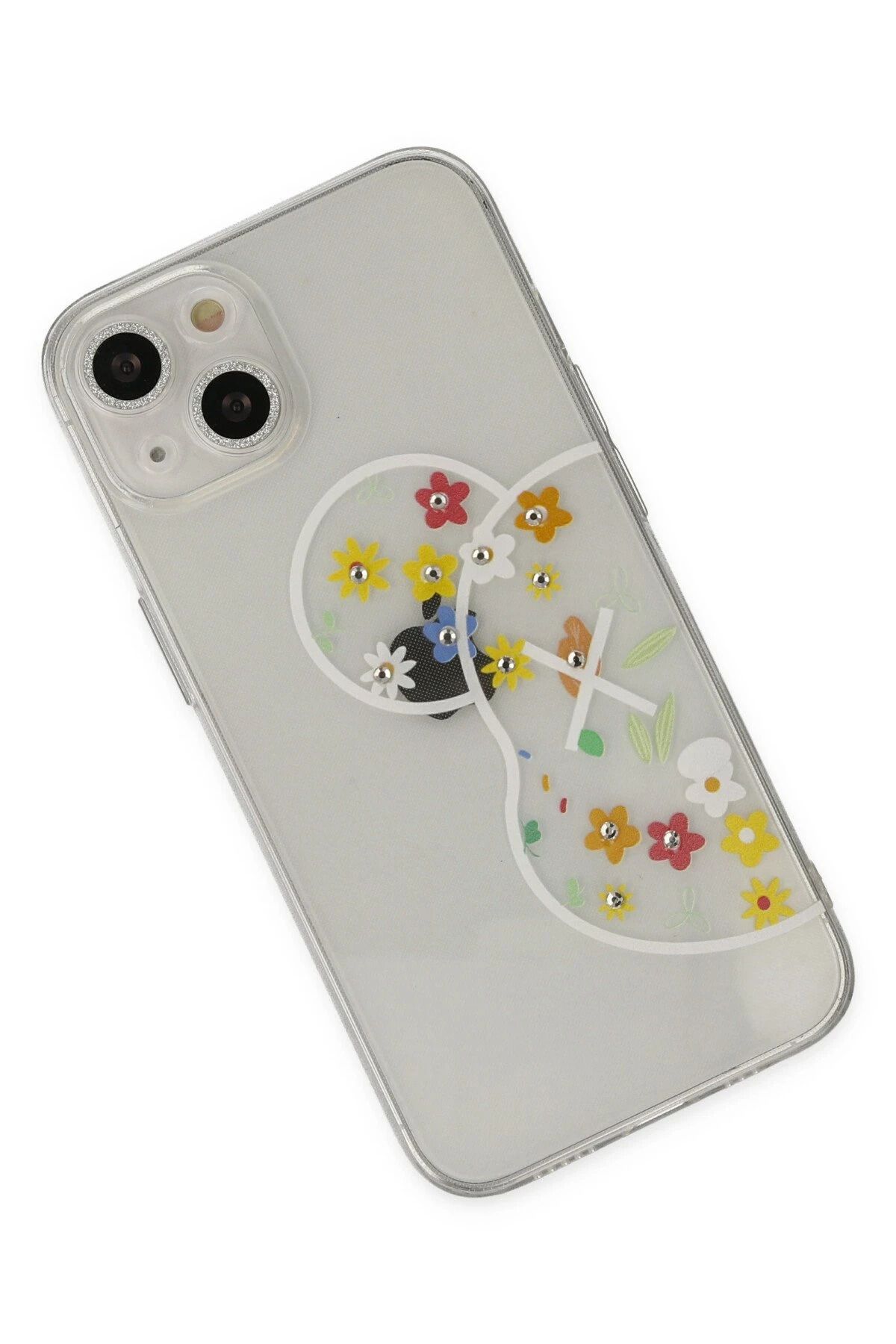 NewFace iPhone 14 Plus Kılıf Lucky Silikon - Lucky 5 BSTMY