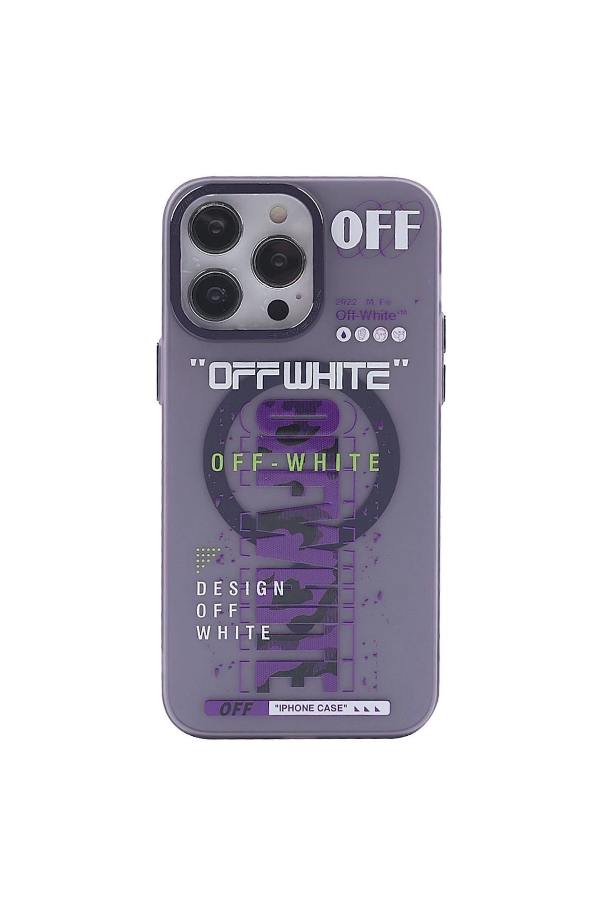 NewFace iPhone 14 Pro Max Kılıf Apollo Magneticsafe Desenli Kapak - Apollo Mor - 3 BSTMY