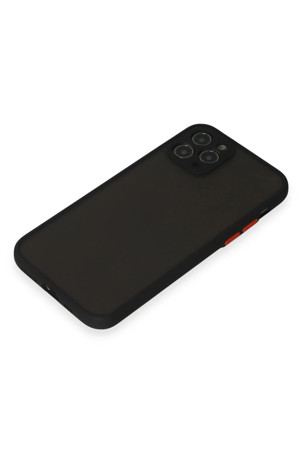 NewFace iPhone 11 Pro Kılıf Montreal Silikon Kapak - Siyah DPMAH