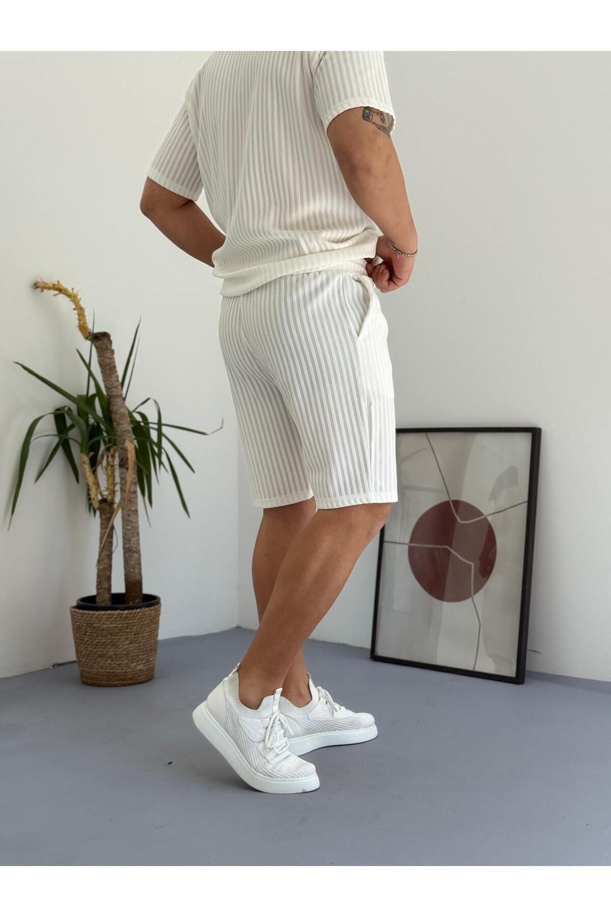 berfmoda-Men's Lycra Twill Ottoman Fabric Shorts 2
