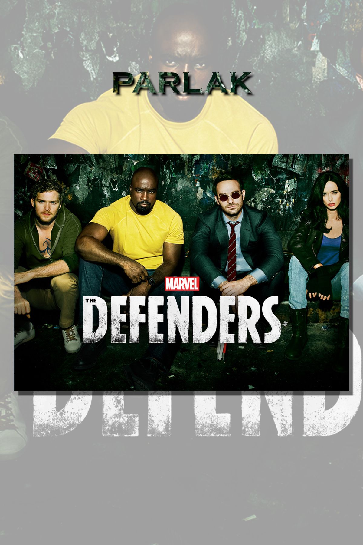 CALLWOOD Defenders Çerçevesiz DiziTablo,Poster - Duvar Kağıdı Yüksek Kaliteli Baskı