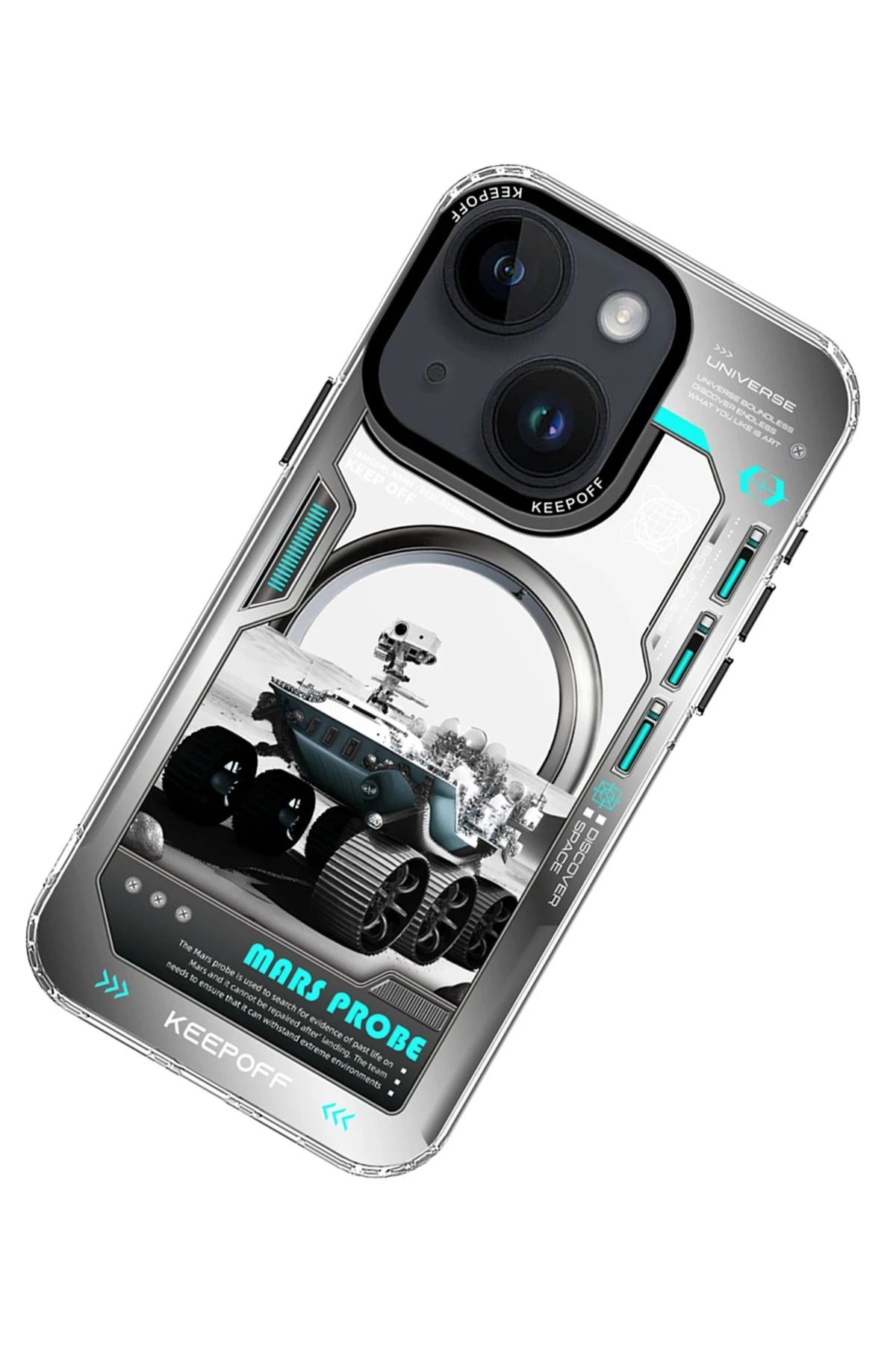 Keep Off iPhone 15 Aerospace Magsafe Kapak - Explore BSTMY