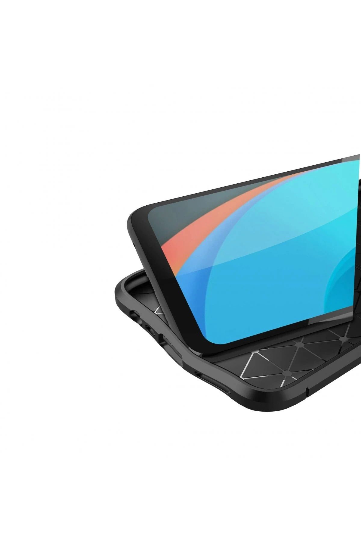 NewFace Realme C11 2021 Kılıf Auto Focus Kapak - Lacivert DPMAH