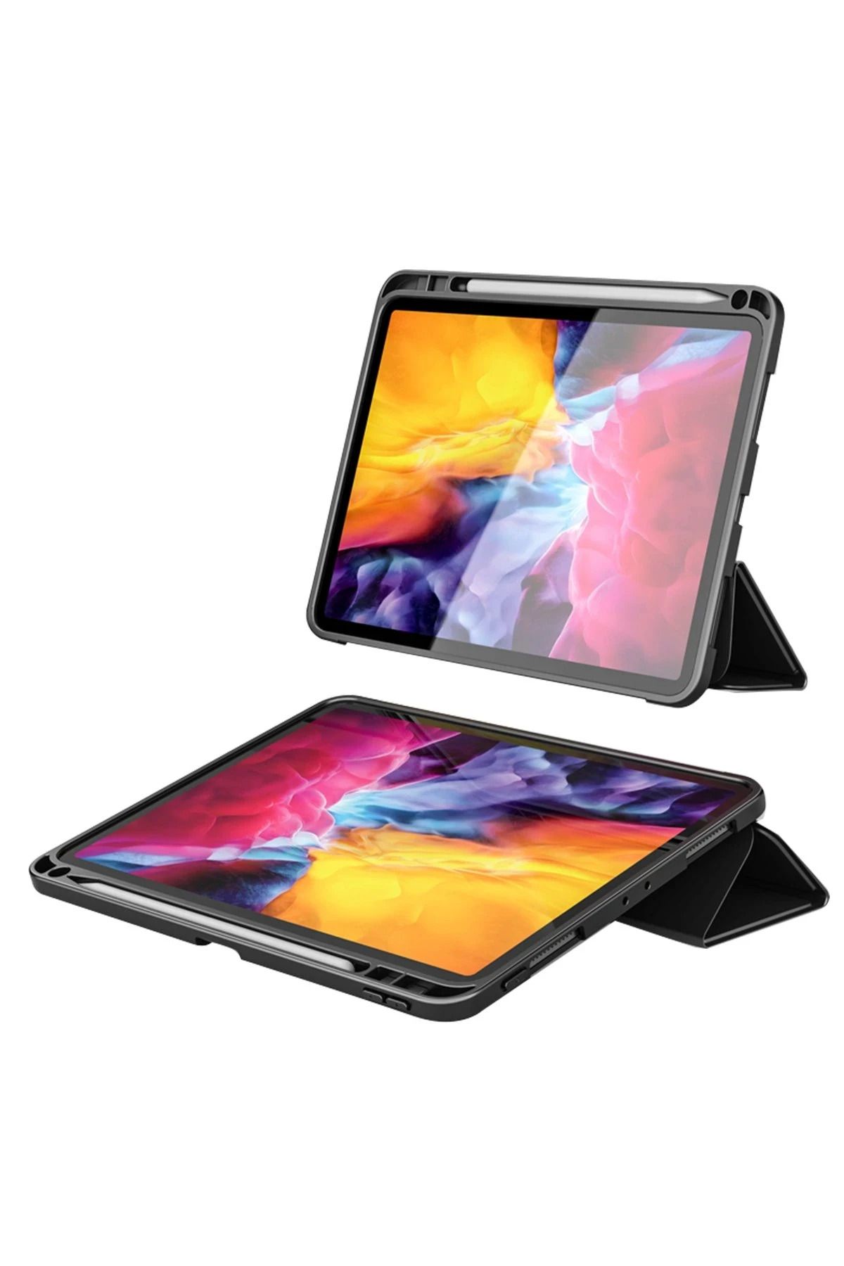 NewFace iPad Air 4 10.9 Kılıf Tablet Focus Silikon - Yeşil BSTMY