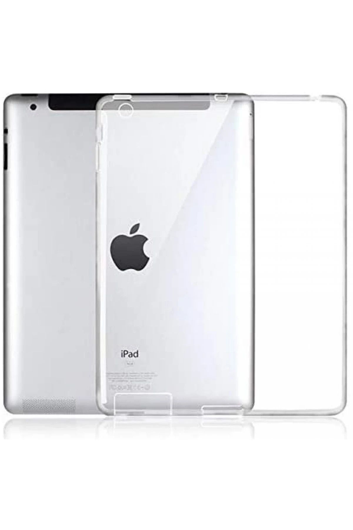 NewFace iPad 4 9.7 Kılıf Tablet Şeffaf Silikon DPMAH