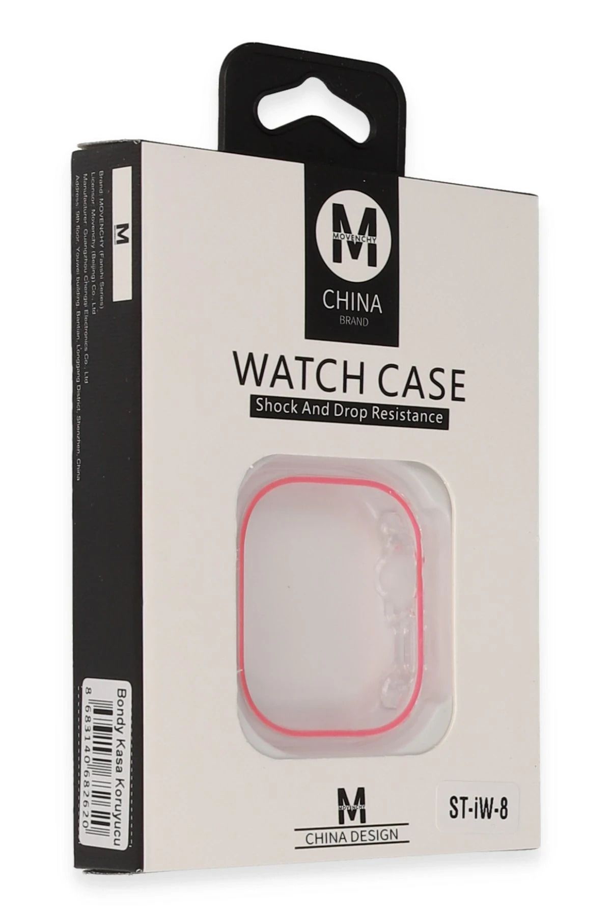 MOVENCHY Watch 45mm Bondy Kasa Koruyucu - Pembe DPMAH