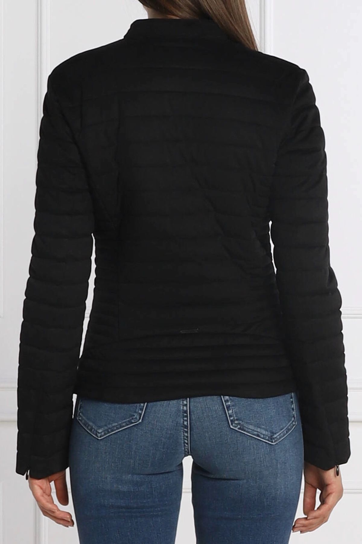 Guess-Geaca din puf Vona Guess W2BL63 Negru S INTL 2