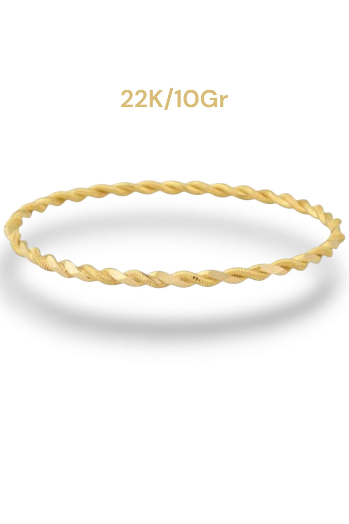 22 Ayar 10 Gram Burma Model Yatırımlık Bilezik