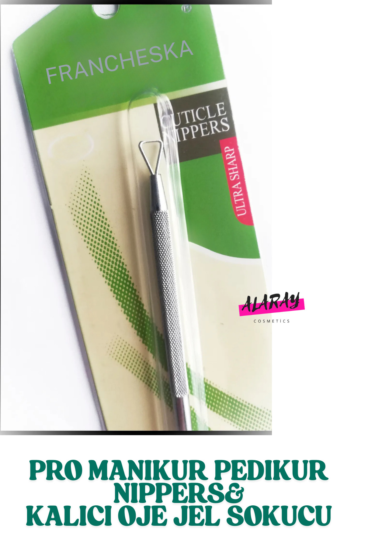 Pro Kalıcı Oje Jel Çıkarıcı ve Oje Soyucu, El Ayak Tırnak Kuru Manikür Pedikür (100% Paslanmaz) — nıpper9cutıcule — تصویر 2 از 5