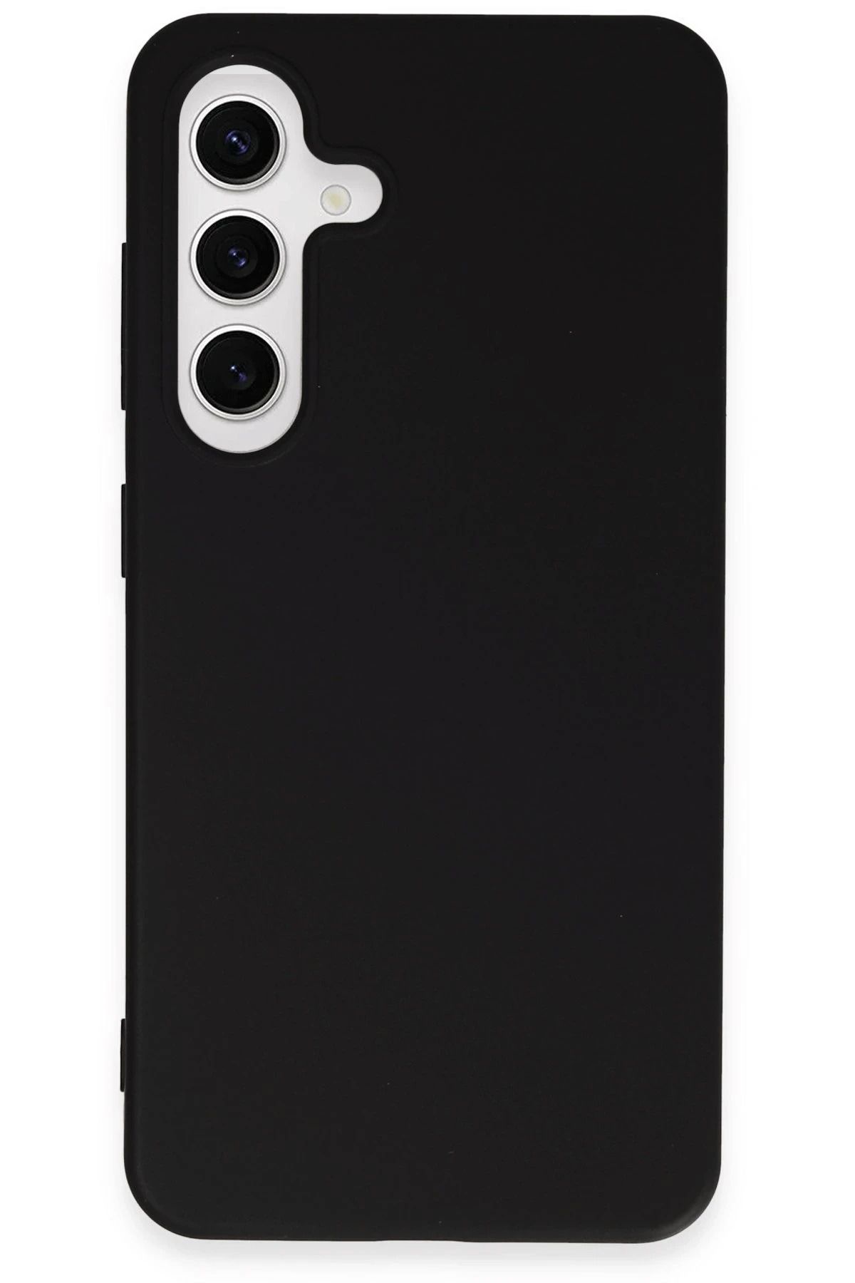 NewFace Samsung Galaxy S24 Kılıf First Silikon - Siyah SVLRS