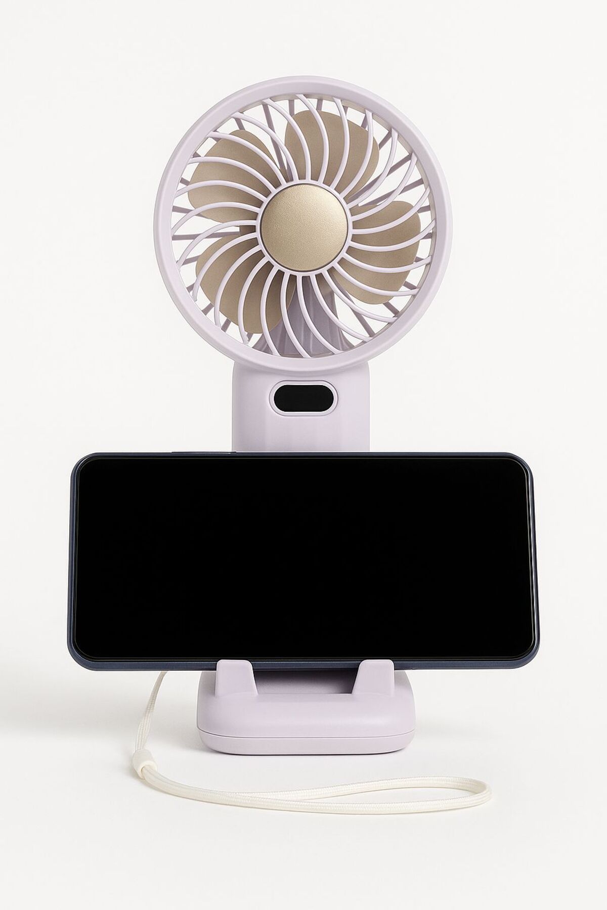 CLNK 5 Kademe Turbo Üfleme LED Ekran Şarjlı El Ve Masa FAN Vantilatör Telefon Standı Taşınabilir Serinlik