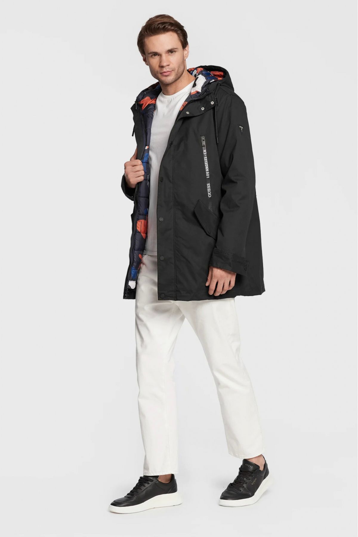 Guess-Guess reversible quilted jacket M2BL36 Black XL INTL 3
