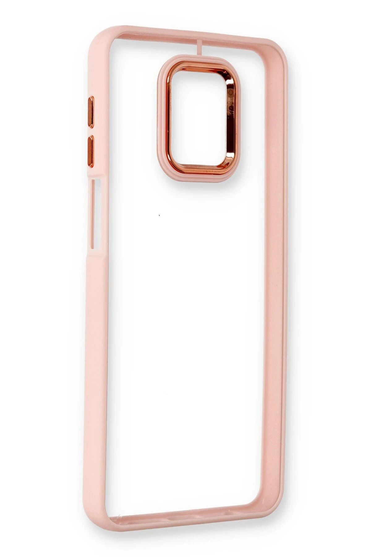 NewFace Xiaomi Redmi Note 9 Pro Kılıf Dora Kapak - Pudra BSTMY