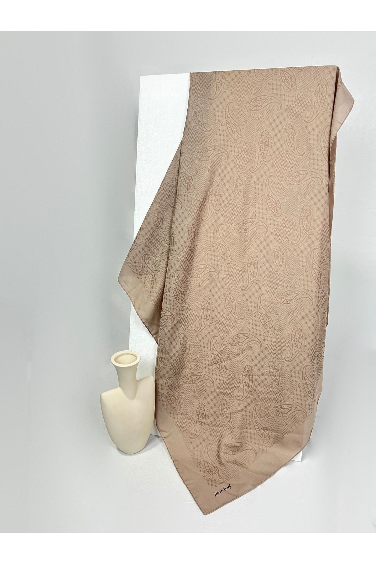 HAREM SCARF LORA GOLD EŞARP