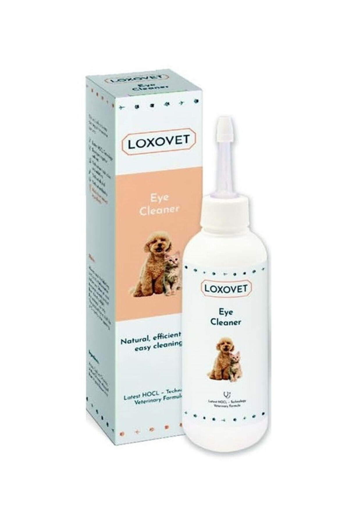 Loxovet-DOGS AND CATS EYE CLEANER. Natural Ingredients (100 ml). Made in Austria 1
