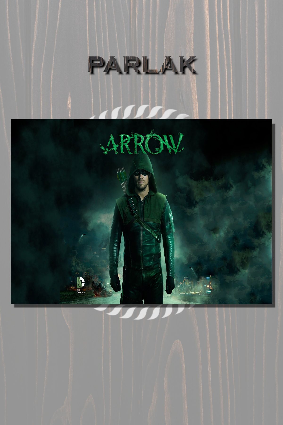 CALLWOOD Arrow Çerçevesiz DiziTablo,Poster - Duvar Kağıdı Yüksek Kaliteli Baskı