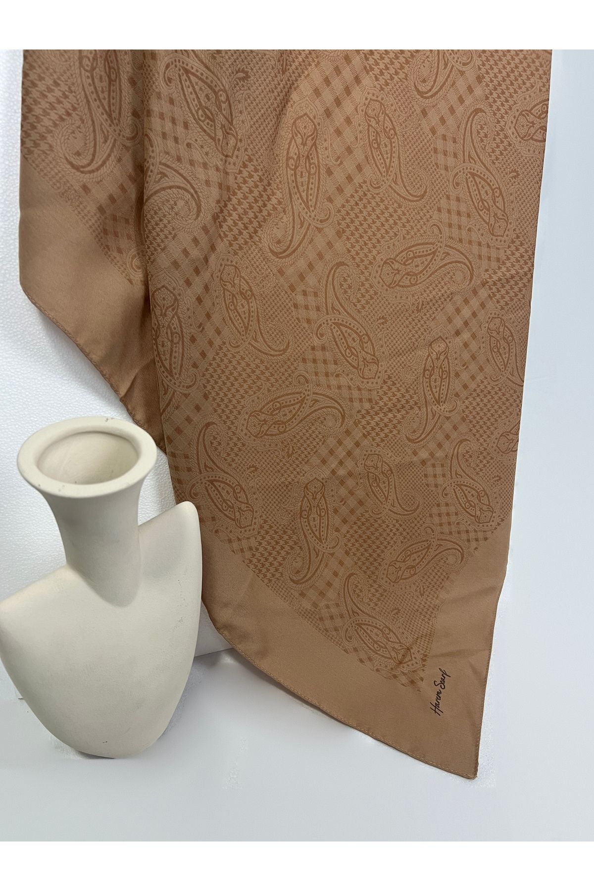 HAREM SCARF LORA GOLD EŞARP