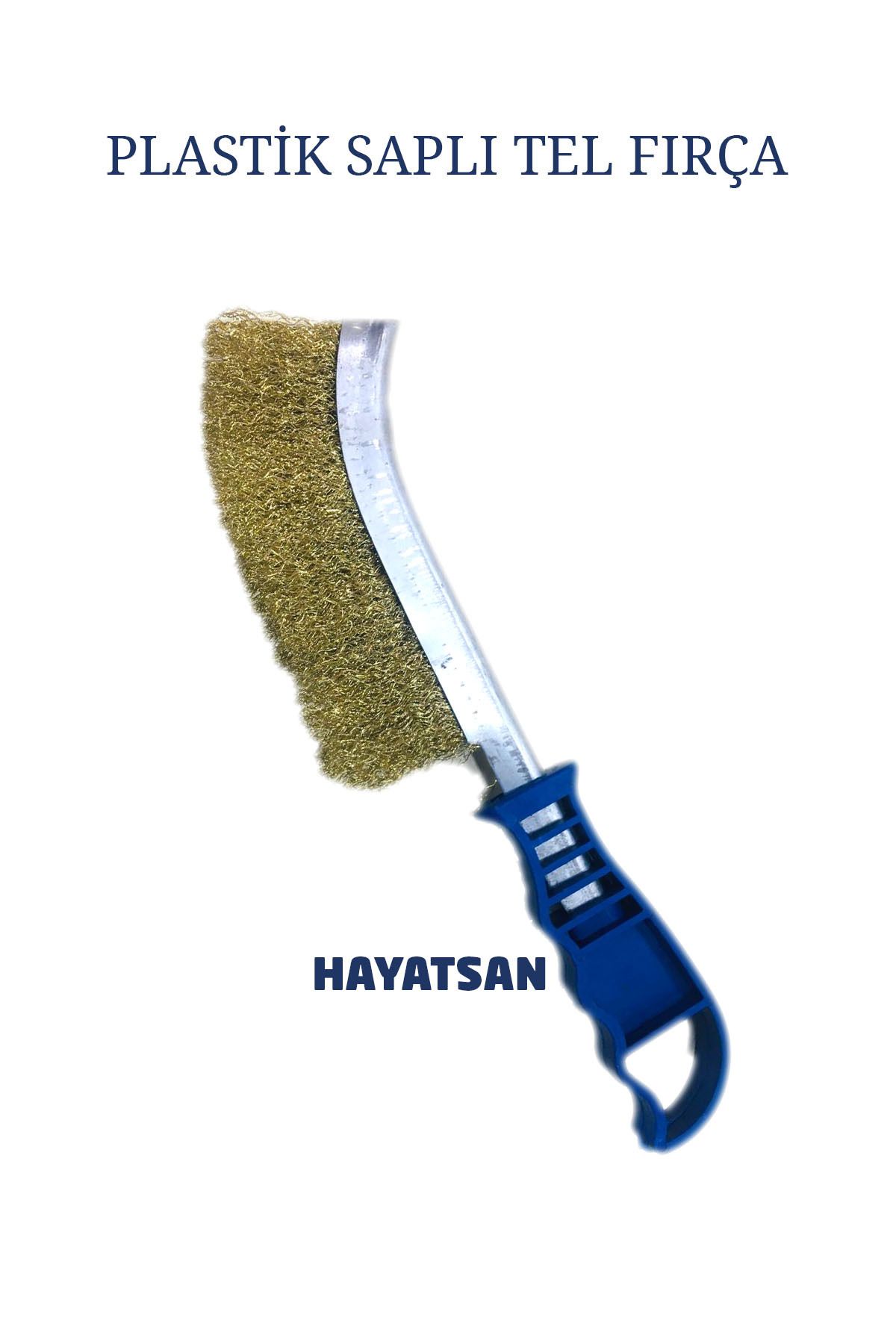 HAYATSAN Tel fırça - Plastik Saplı - 1 Adet