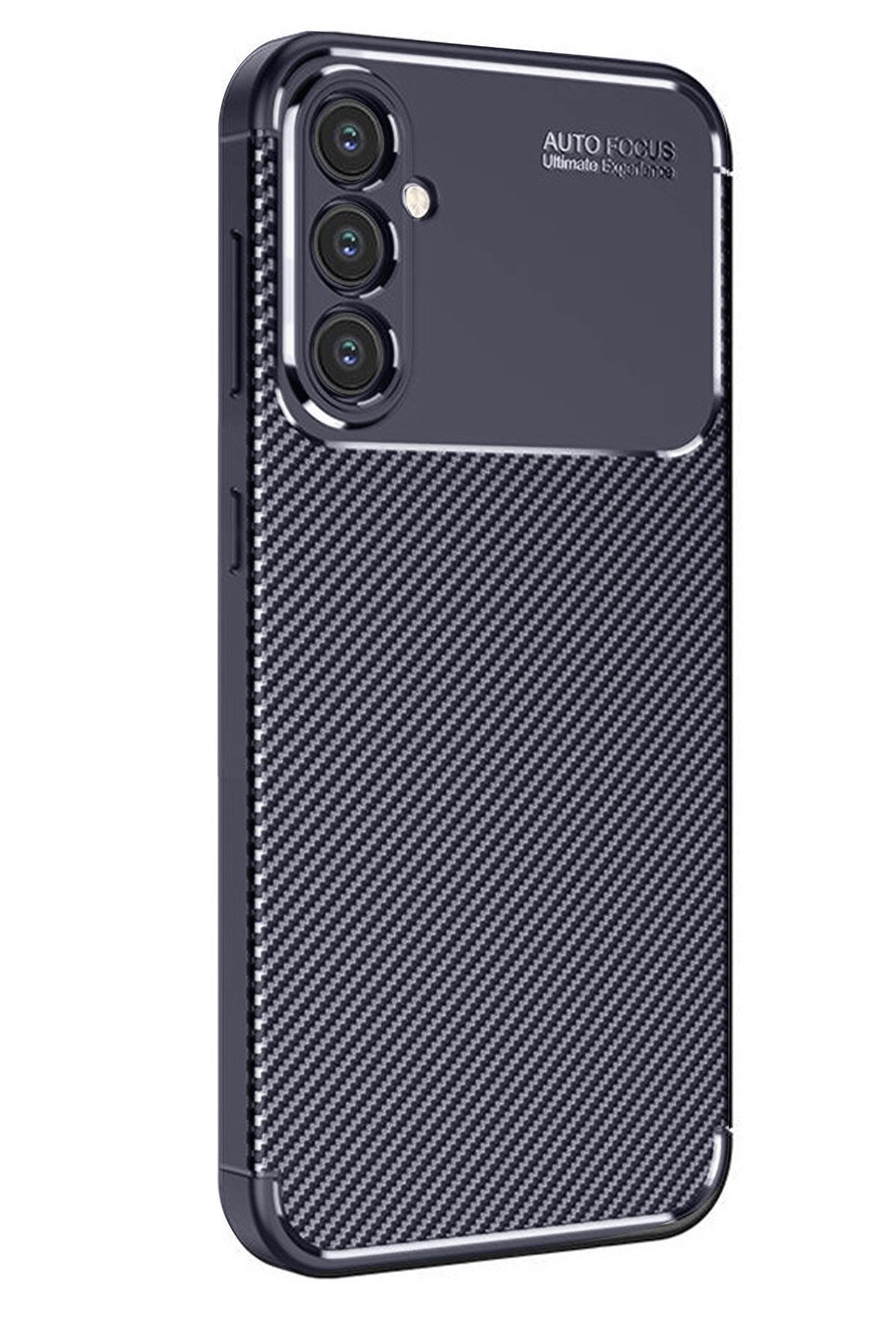 Bluetech FT Mobile Samsung Galaxy A16 Kılıf Auto Focus Karbon Kapak Ekran Koruyucu Hediyeli